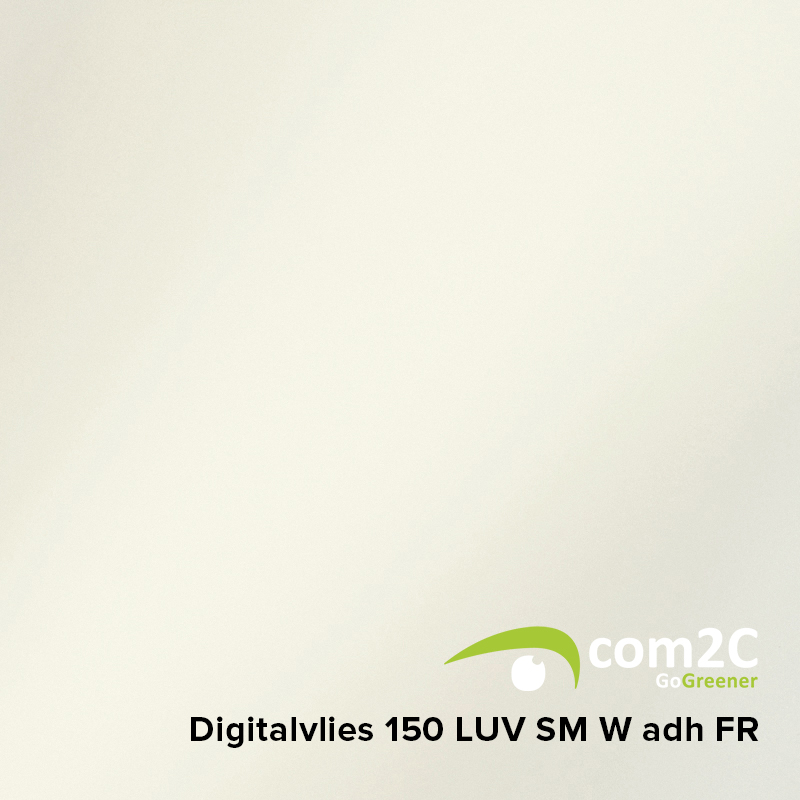 Digitalvlies 150 LUV SM W adh FR | Rolle (50m) | 137cm Breite