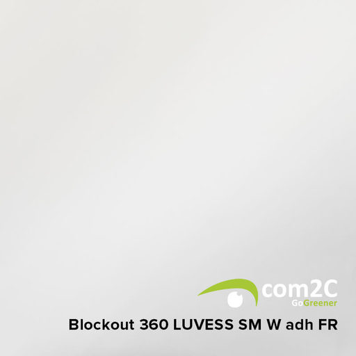 Blockout 360 LUVESS SM W adh FR | Rolle (30m) | 128cm Breite  