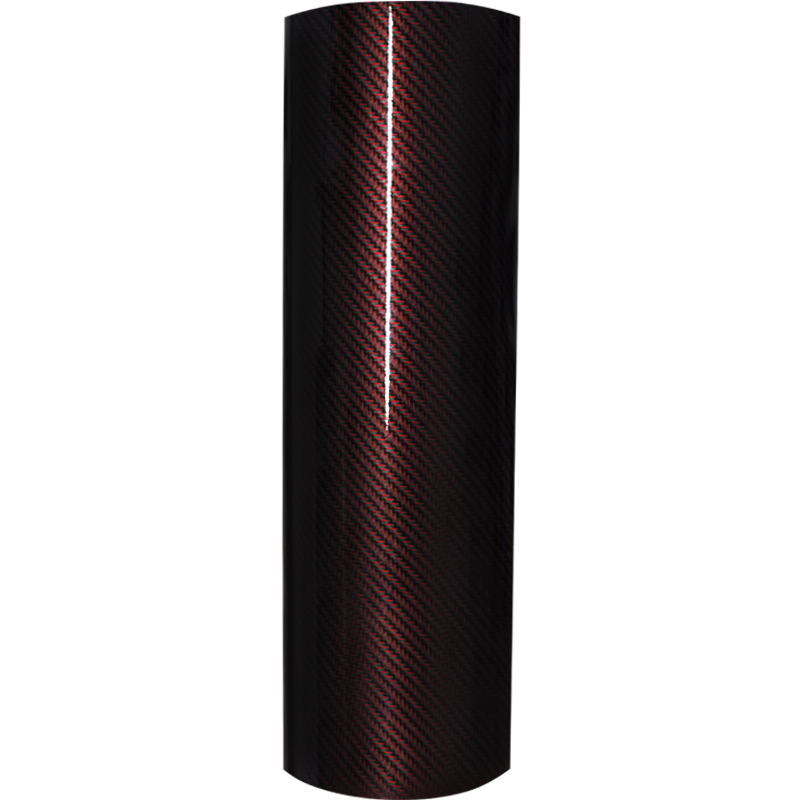 KE | Gloss Carbon Fiber Red | 5lfm Rolle | 30cm Breite