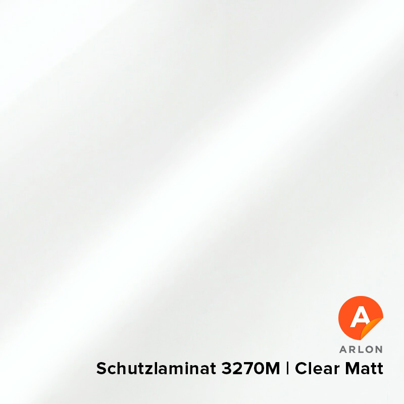 ARLON Schutzlaminat 3270M | Clear Matt | Rolle (45,72m) | 152cm Breite