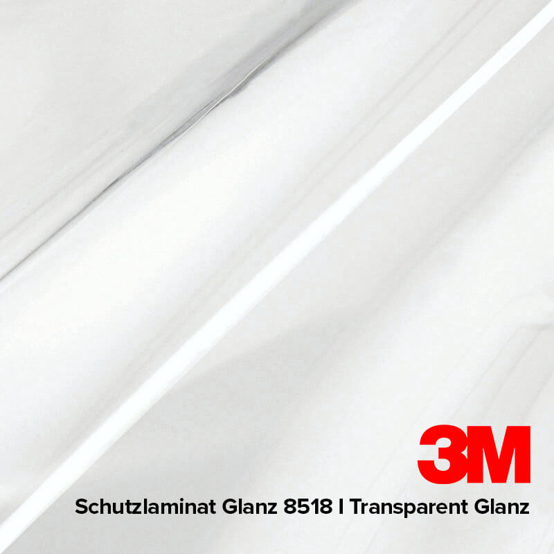 3M Schutzlaminat 8518 | Clear Gloss | Rolle (50m) | 137cm Breite   
