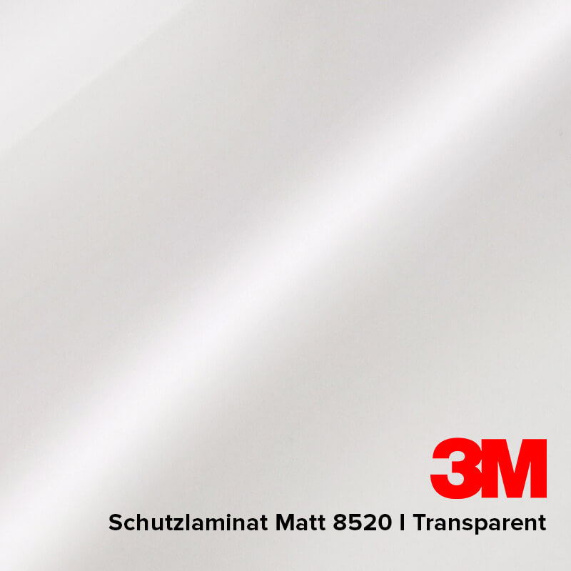 3M Schutzlaminat 8520 | Clear Matt | Rolle (25m) | 137cm Breite  