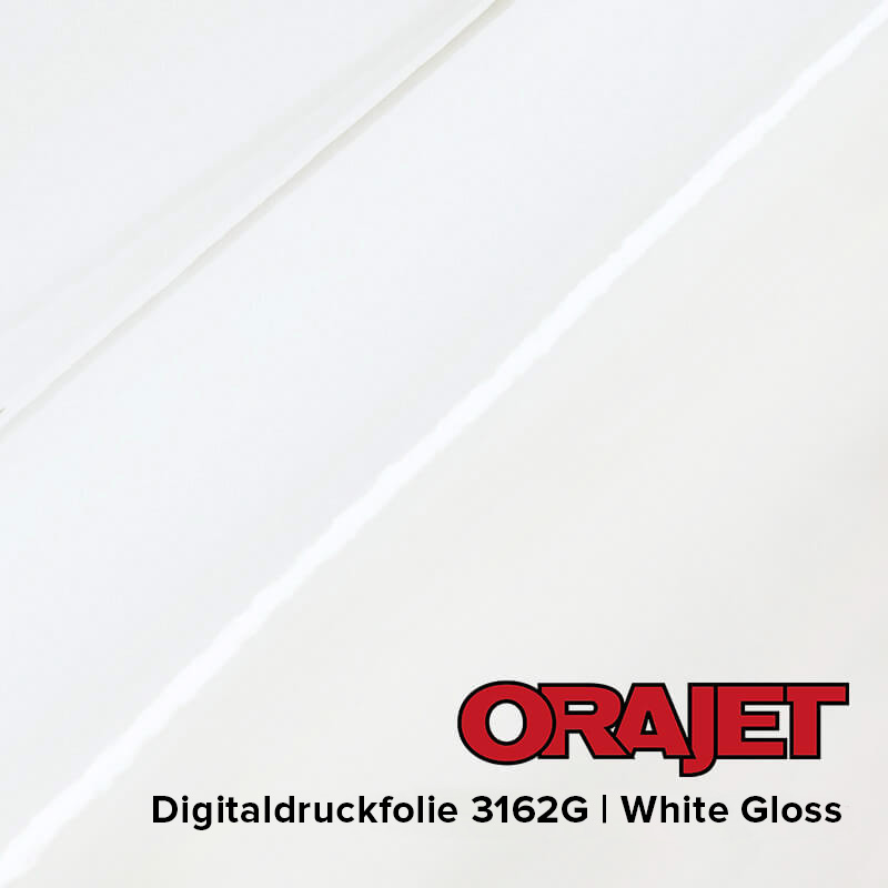 ORAJET® 3162G | White Gloss | Rolle (25m) | 152cm Breite