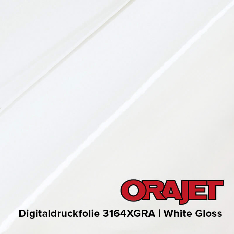 ORAJET® 3164XGRA | White Gloss | Rolle (25m) | 137cm Breite