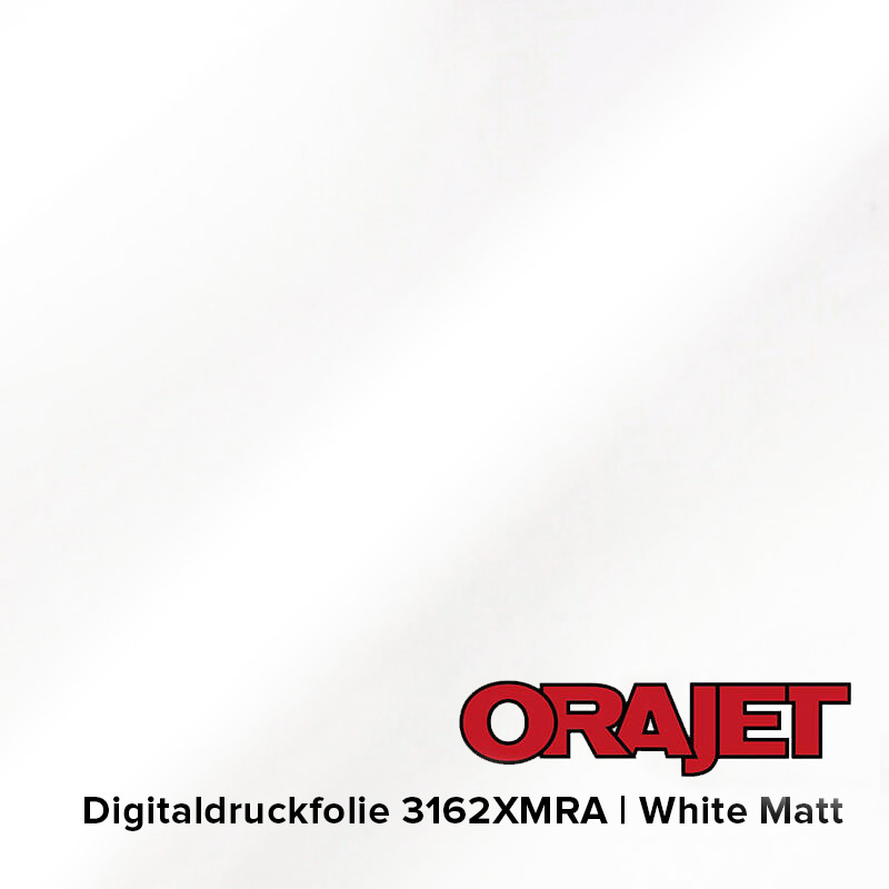 ORAJET® 3162XMRA | White Matt | Rolle (50m) | 105cm Breite