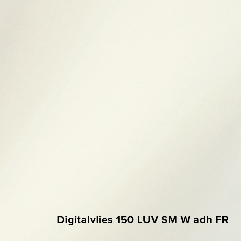 Digitalvlies 150 LUV SM W adh FR