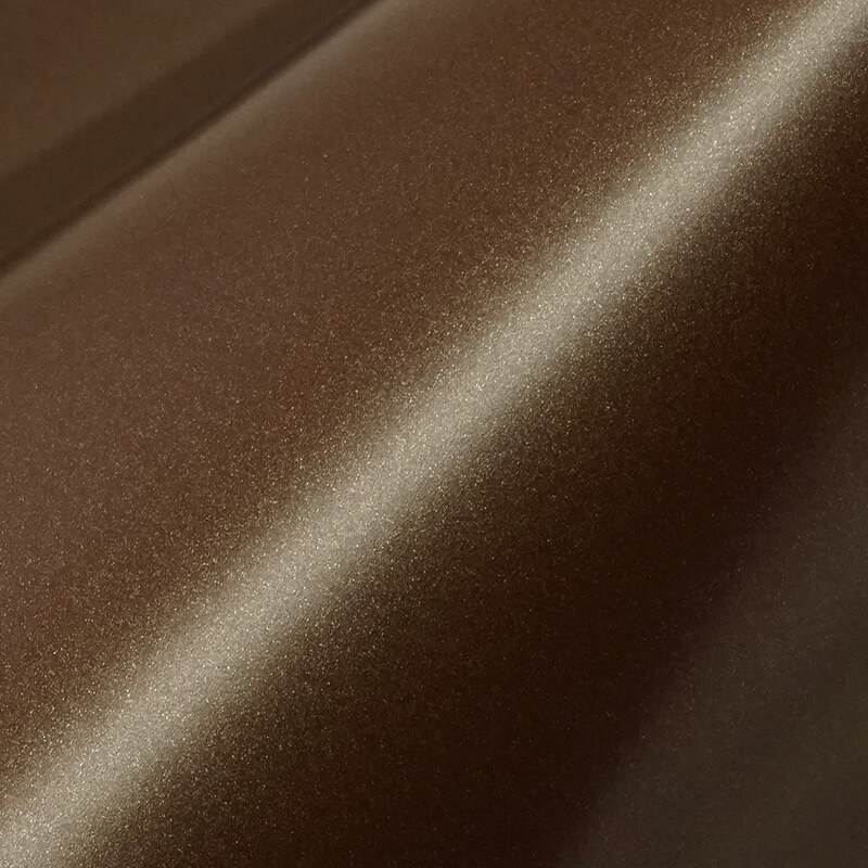 Avery | Satin Metallic Hans Brown