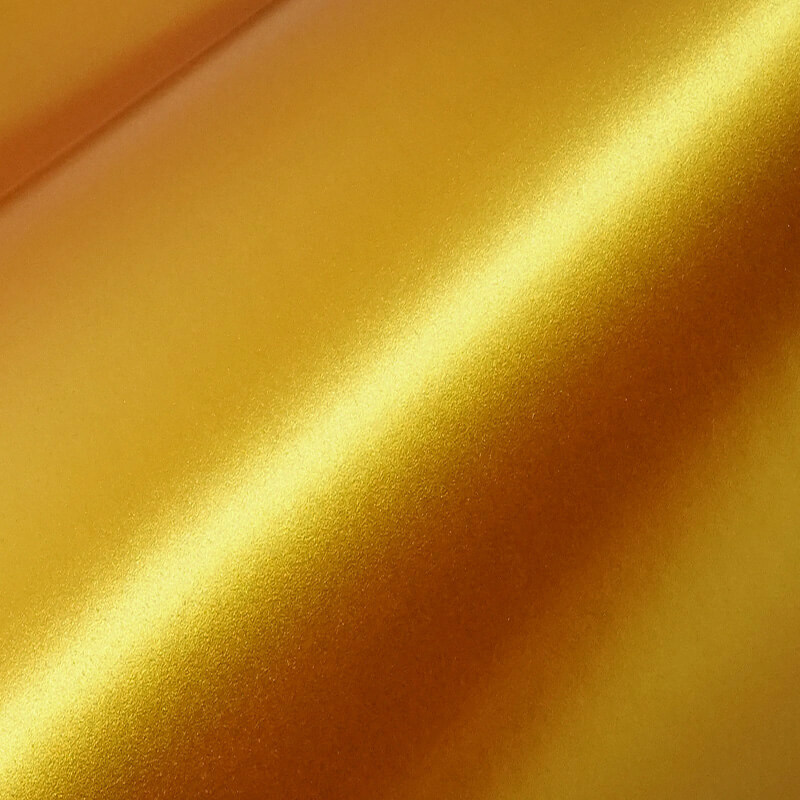 Avery | Satin Metallic Energetic Yellow