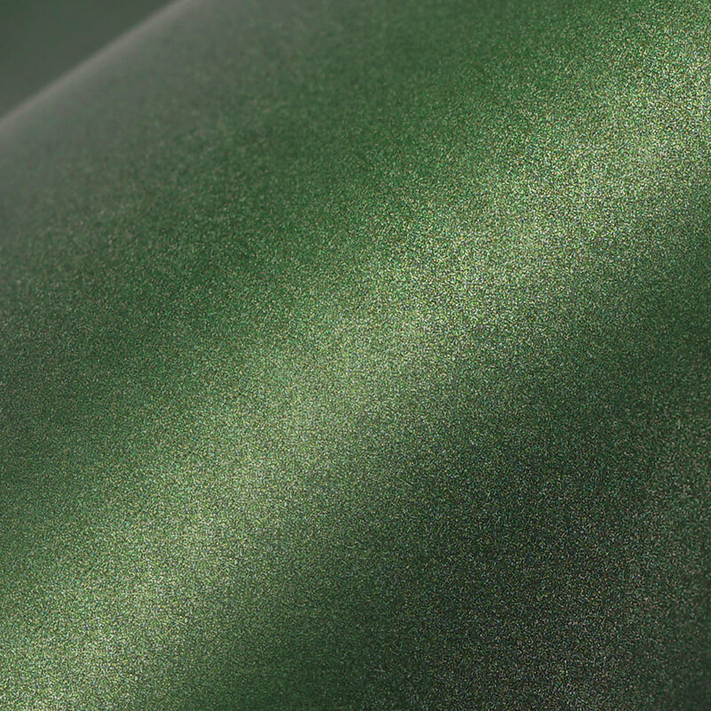 Avery | Matte Metallic Moss Green
