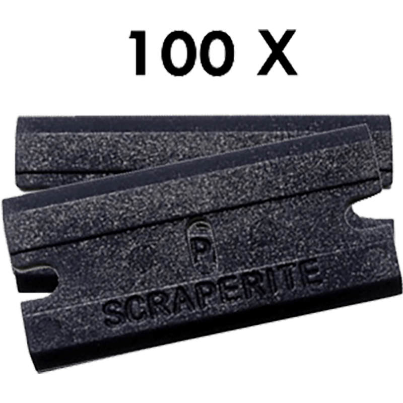 Lil Gripper | 100 Kunstoffklingen | BLACK | Scraperite