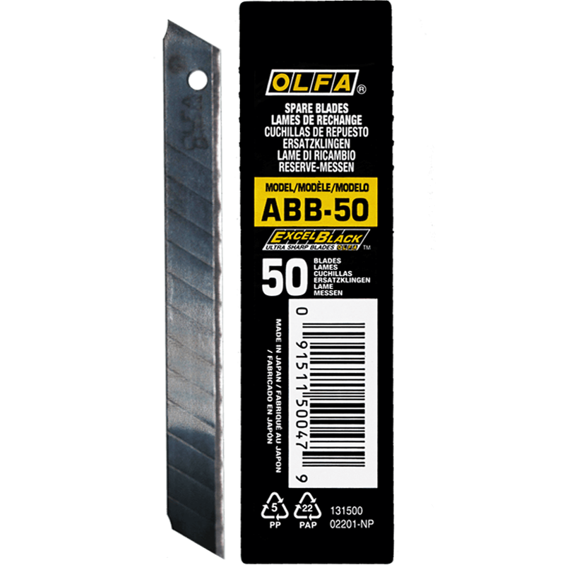 Abbrechklingen | OLFA | Black | 59° | 50 Stück