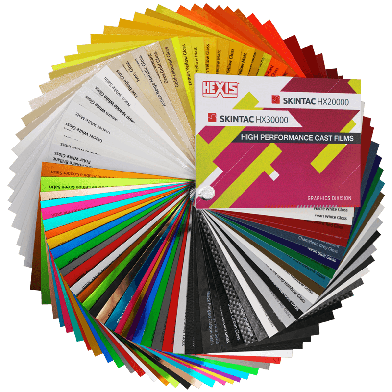 Farbfächer | HEXIS SKINTAC | HX30000 | HX20000