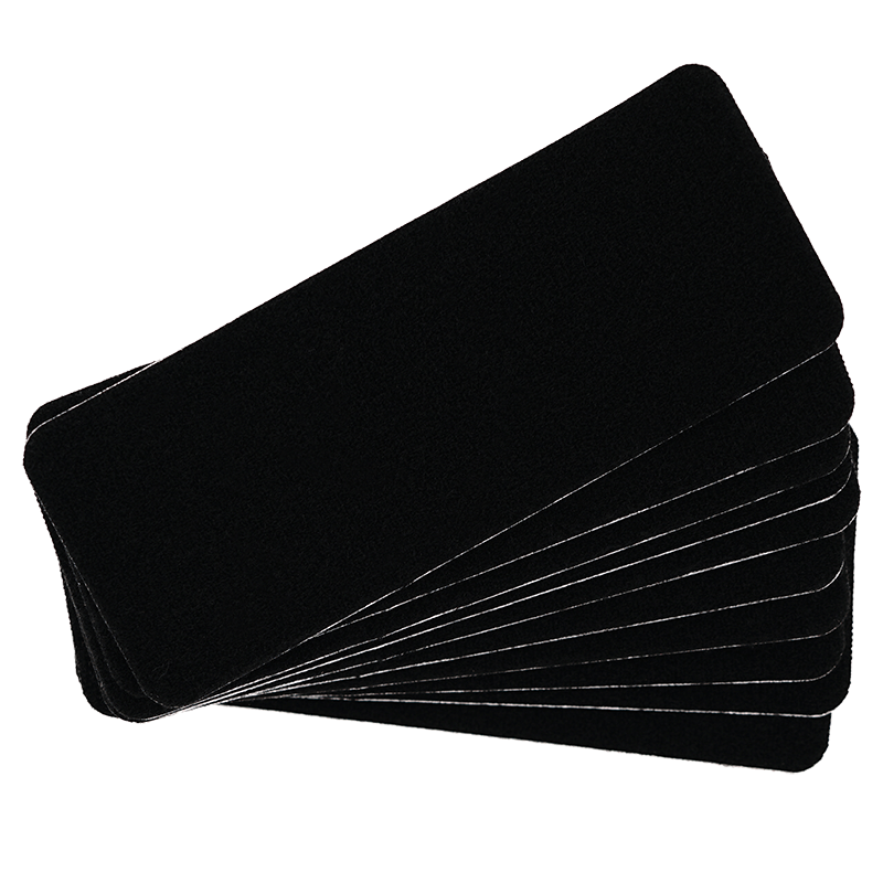 Nadelfilz schwarz | 10 Stück