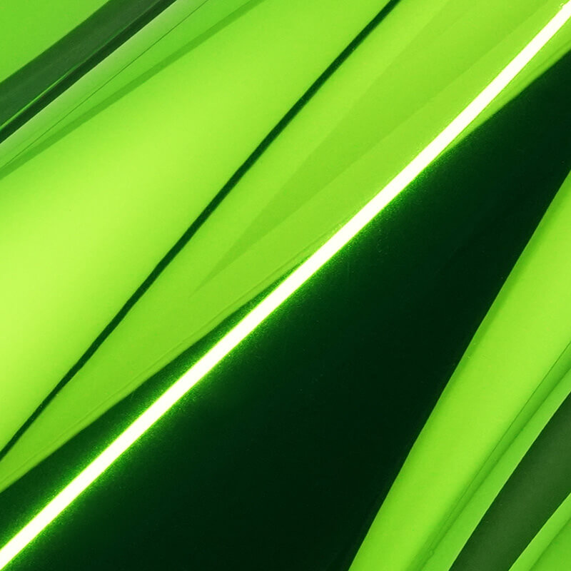 HEXIS | HX30SCH14B | Super Chrome Lemon Green Gloss 