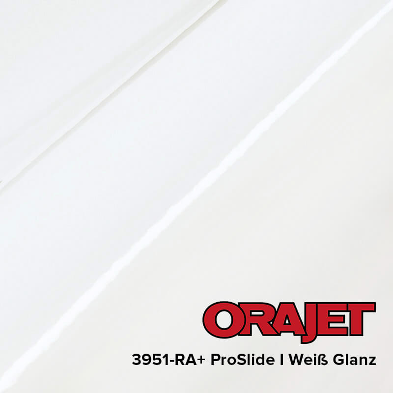 Orajet | 3951+ ProSlide RA Digitaldruckfolie weiß glänzend
