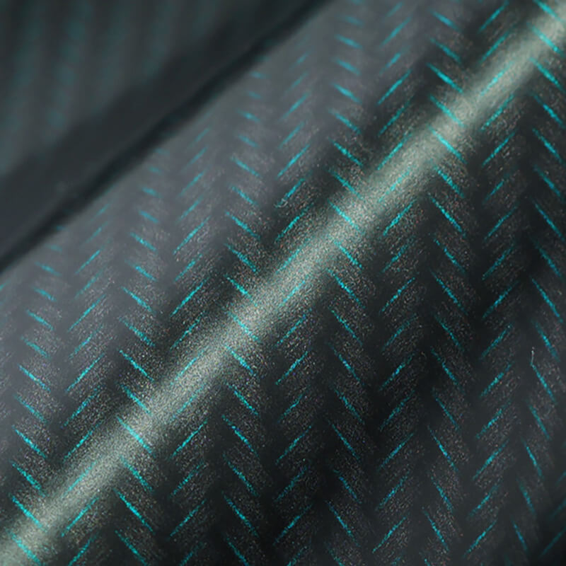 0,80m KE | Satin Carbon Fiber Turquoise