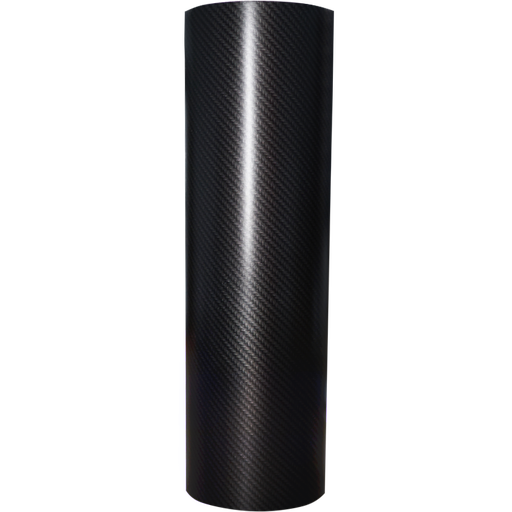 KE | Satin Carbon Fiber Silver | 5lfm Rolle | 30cm Breite