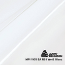 AVERY MPI 1105 EARS | White Gloss | Rolle (50m) | 152cm Breite