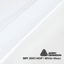 AVERY MPI 3001 HOP | White Gloss | Rolle (50m) | 160cm Breite