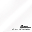 AVERY MPI 3020 HOP | White Matt | Rolle (50m) | 105cm Breite 