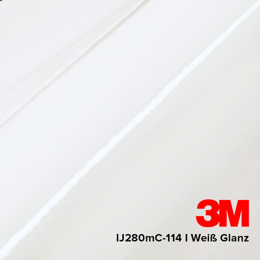 3M Print Wrap IJ280 | Digitaldruckfolie weiß glänzend
