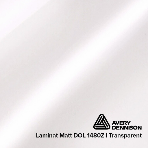 Avery | DOL 1480Z Laminat transparent matt