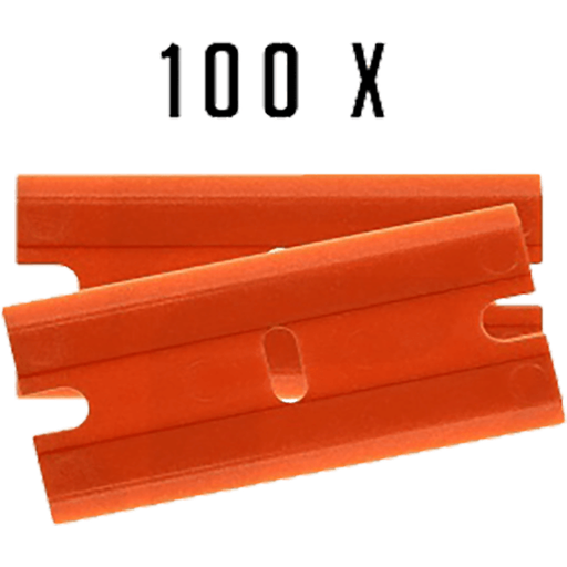 Lil Gripper | 100 Kunstoffklingen | ORANGE | Scraperite