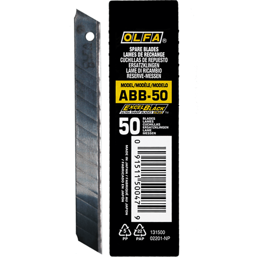 Abbrechklingen | OLFA | Black | 59° | 50 Stück