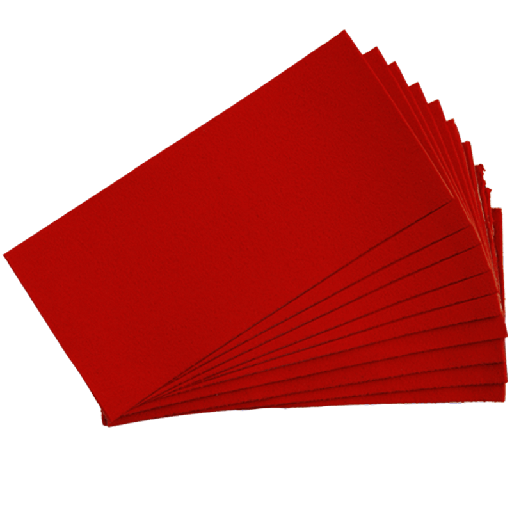 Wildlederfilz | 10 Stück