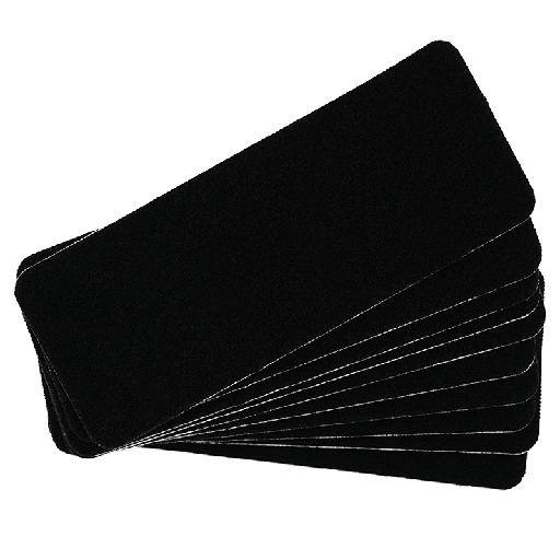 Nadelfilz schwarz | 10 Stück