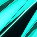 HEXIS | HX30SCH09B | Super Chrome Turquoise Gloss