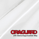 ORAGUARD 270 | Steinschlagschutzfolie 150µ | Breite 1,52 Meter